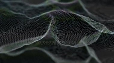 sinematik arka plan. Görme alanı. sorunsuz döngü.