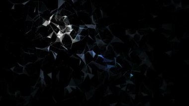 Radiance zihin. sinematografik arka plan. sorunsuz döngü.