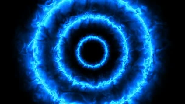 tunnel vers l'avenir. fond cinématographique .