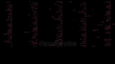 Retro gelecek son başlıklar. sinematik arka plan.