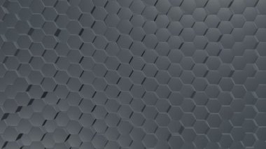 Altıgen yanarak bahislerin doğru ideal ızgara rasgele demonte ve geri toplanan. sorunsuz döngü.