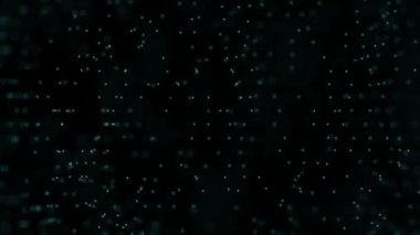 Puan taşımak ve bir daire içinde sinek. sinematik arka plan. sorunsuz döngü.