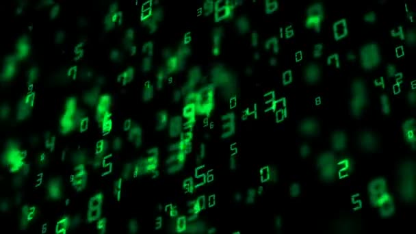 design moderne de tableau de bord électronique.arrière-plan cinématographique. boucle transparente .