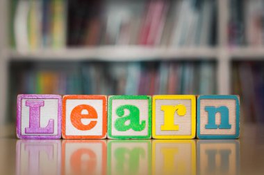 Çocukların oyuncak blokları 