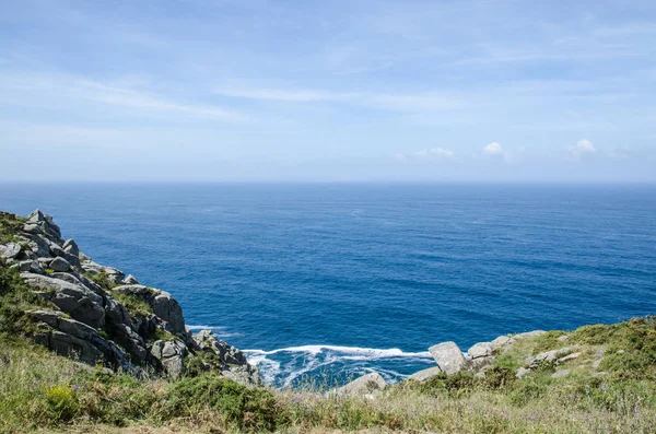 the Atlantic ocean in Spain, camino de santiago