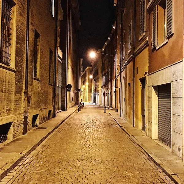 Night at the Italian street — Stock Photo, Image