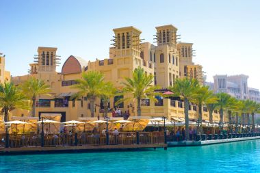 Dubai, Dubai / 17 Şubat 2018 Birleşik Arap Emirlikleri: Dubai Souk Madinat