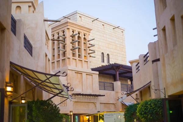 Vintage Traditional Arabic Building in Dubai