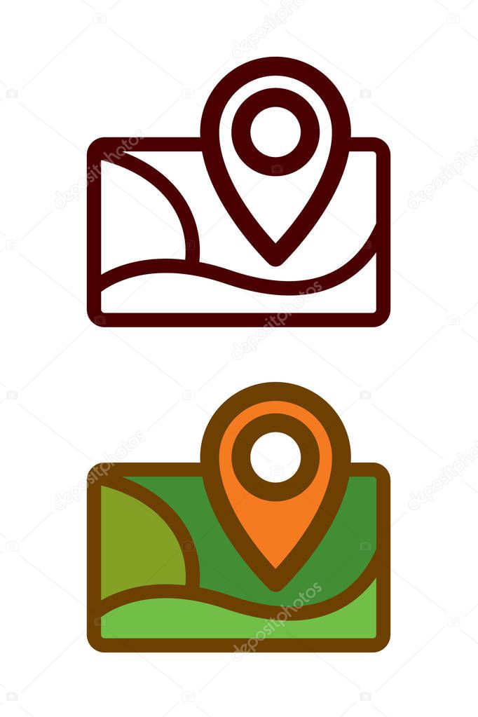 location vector icon