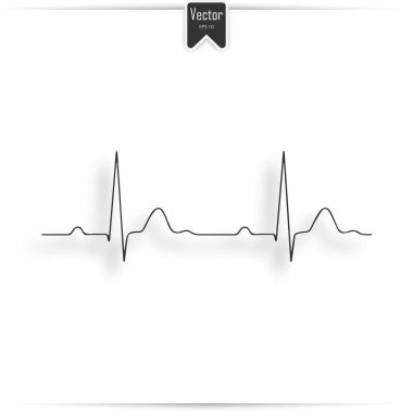 Elektrokardiyogram, EKG, ekg - tıbbi simgesi
