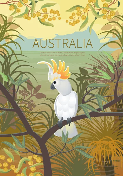  Avustralya manzara poster.