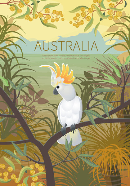  Пейзажный плакат Австралии
.