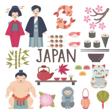 Japon vektör toplama