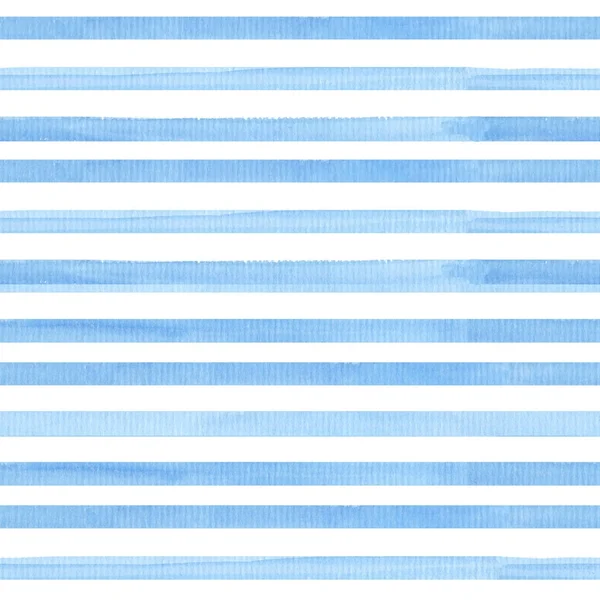 Watercolor seamless pattern with stripes. — Stock Photo, Image