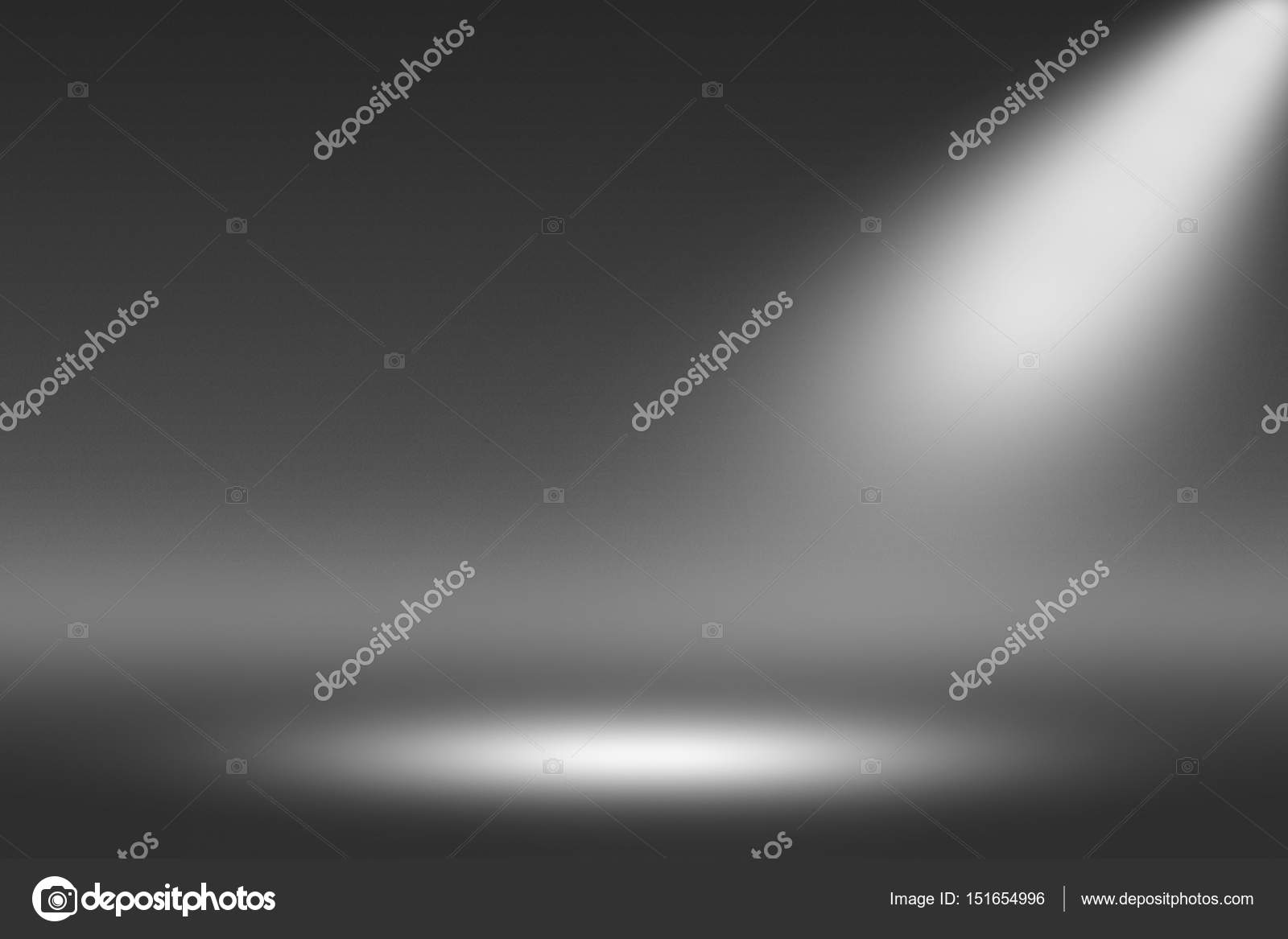 Product Showscase Spotlight on Black Background - Dark Room ...