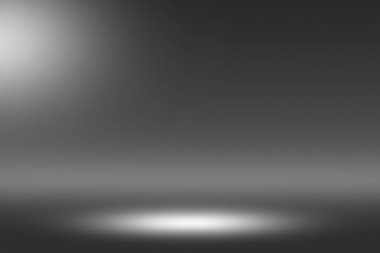 Siyah arka plan - koyu Oda fotoğrafçı Studio üzerinde ürün Showscase projektör