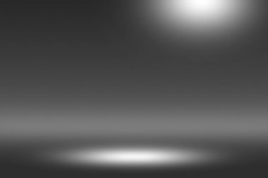 Siyah arka plan - koyu Oda fotoğrafçı Studio üzerinde ürün Showscase projektör