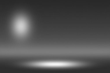 Siyah arka plan - koyu Oda fotoğrafçı Studio üzerinde ürün Showscase projektör