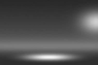 Siyah arka plan - koyu Oda fotoğrafçı Studio üzerinde ürün Showscase projektör