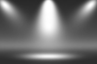 Siyah arka plan - koyu Oda fotoğrafçı Studio üzerinde ürün Showscase projektör