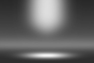 Siyah arka plan - koyu Oda fotoğrafçı Studio üzerinde ürün Showscase projektör