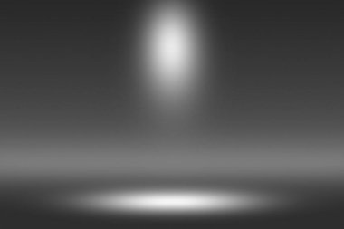 Siyah arka plan - koyu Oda fotoğrafçı Studio üzerinde ürün Showscase projektör