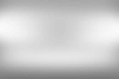 Sisli arka plan - yumuşak ve belirsiz sonsuz beyaz zemin üzerinde ürün Showscase projektör