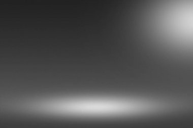 Siyah arka plan - bulanık sonsuz karanlık zemin üzerinde ürün Showscase projektör