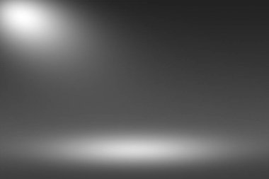 Siyah arka plan - bulanık sonsuz karanlık zemin üzerinde ürün Showscase projektör