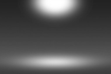 Siyah arka plan - bulanık sonsuz karanlık zemin üzerinde ürün Showscase projektör