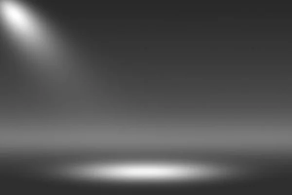 Продукт Вітрина Прожектор на чорному тлі - фотограф темної кімнати Студія — стокове фото