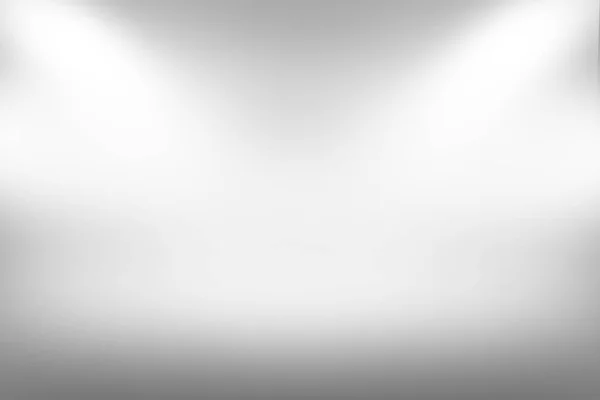 안개 배경-부드럽고 퍼지 무한 흰색 바닥에 제품 Showscase 스포트 라이트 — 스톡 사진