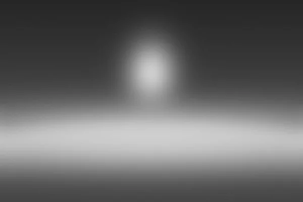 Tampilan Produk Latar Belakang Spotlight Foggy Lantai Dark Horizon Tak Terhingga — Stok Foto