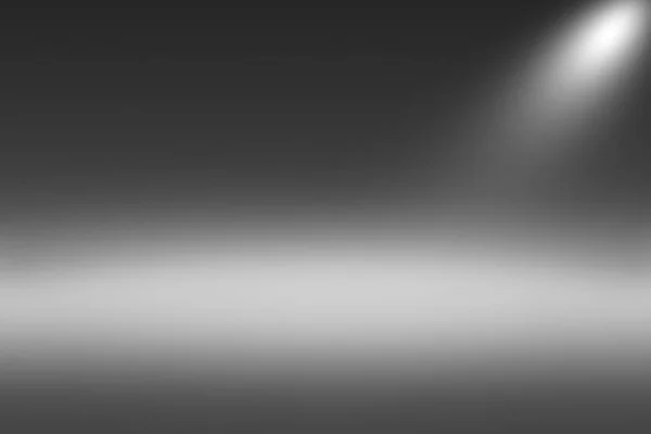 Produto Showscase Spotlight fundo - Foggy Infinito escuro Horizon Floor — Fotografia de Stock