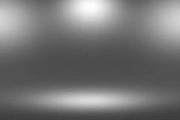 Reflektor Showscase produktu na czarnym tle - rozmyte nieskończone Ciemna podłoga — Zdjęcie stockowe
