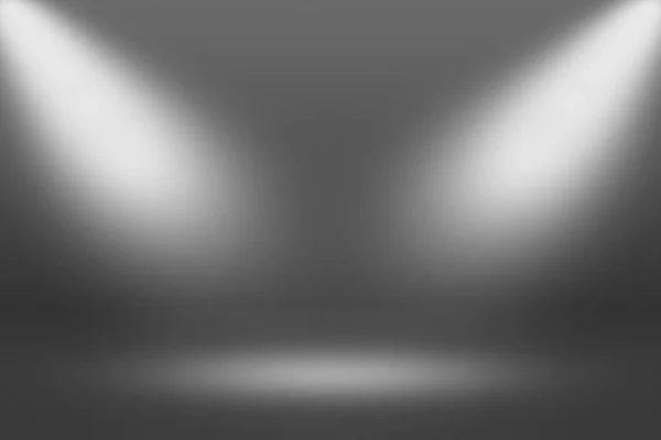Продукт Вітрина Прожектор Фон Очистити нескінченний горизонт Темна підлога — стокове фото