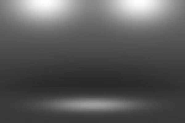 Product Showscase Spotlight achtergrond - duidelijk oneindige Horizon donkere vloer — Stockfoto