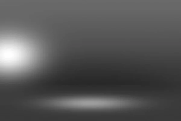 Product Showscase Spotlight Background - Clear Infinite Horizon Dark Floor — Stock Photo, Image
