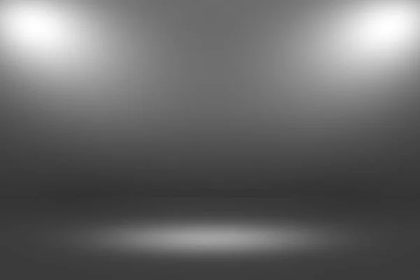 Product Showscase Spotlight achtergrond - duidelijk oneindige Horizon donkere vloer — Stockfoto