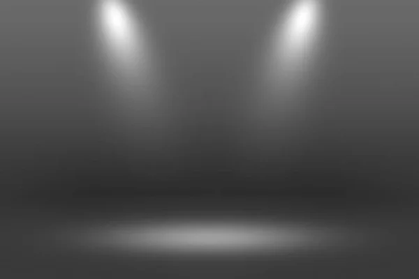 Produto Showscase Spotlight Background - Clear Infinite Horizon Dark Floor — Fotografia de Stock