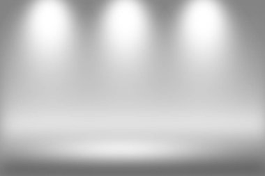 Ürün Showcase Spotlight Arka Plan - White Clear Photographer Studio Yükseltilmiş Yuvarlak Platform