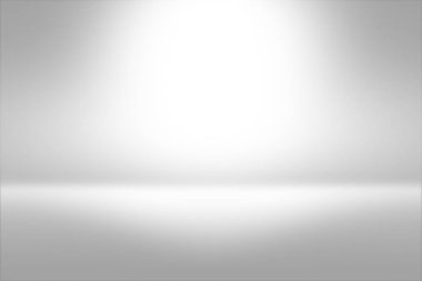 Ürün Showscase Spot arka plan - net ve açık sonsuz ufuk beyaz zemin