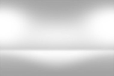 Ürün Showscase Spot arka plan - net ve açık sonsuz ufuk beyaz zemin