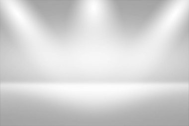 Ürün Showscase Spot arka plan - net ve açık sonsuz ufuk beyaz zemin