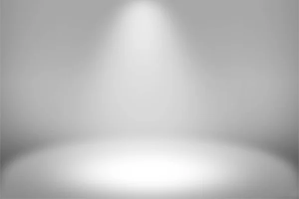 제품 스포트 라이트 Showscase 배경-둥근 원통형 플랫폼에 백색 명확한 사진 스튜디오 — 스톡 사진