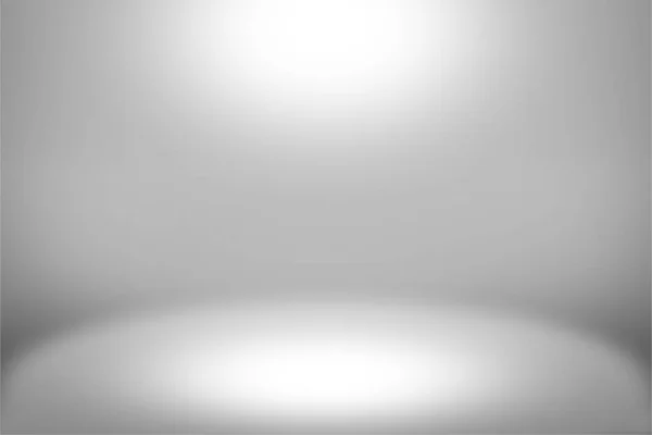 Produto Showscase Spotlight Background - Estúdio de fotógrafo claro branco na plataforma cilíndrica redonda — Fotografia de Stock