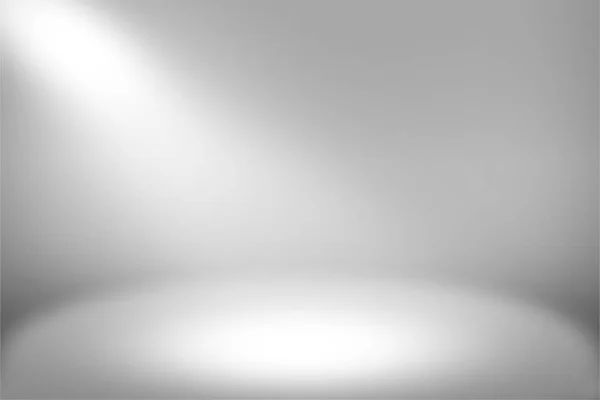 Produkt Showscase Spotlight bakgrund - vit tydlig fotograf Studio i runda cylindriska plattform — Stockfoto