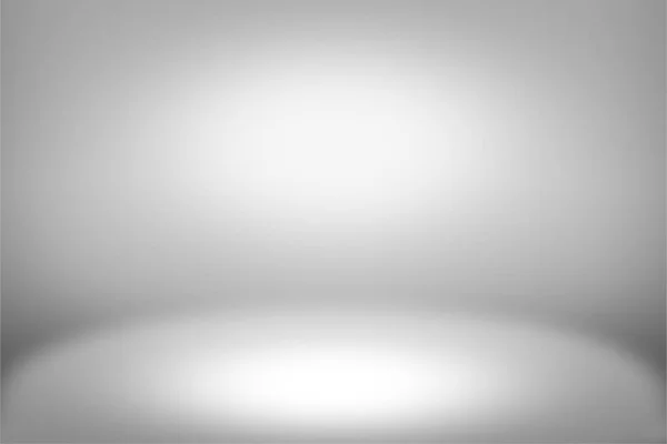 Produto Showscase Spotlight Background - Estúdio de fotógrafo claro branco na plataforma cilíndrica redonda — Fotografia de Stock