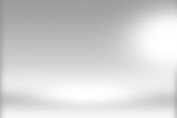Produktshowscase Scheinwerferhintergrund - weicher und verschwommener weißer Horizontboden — Stockfoto