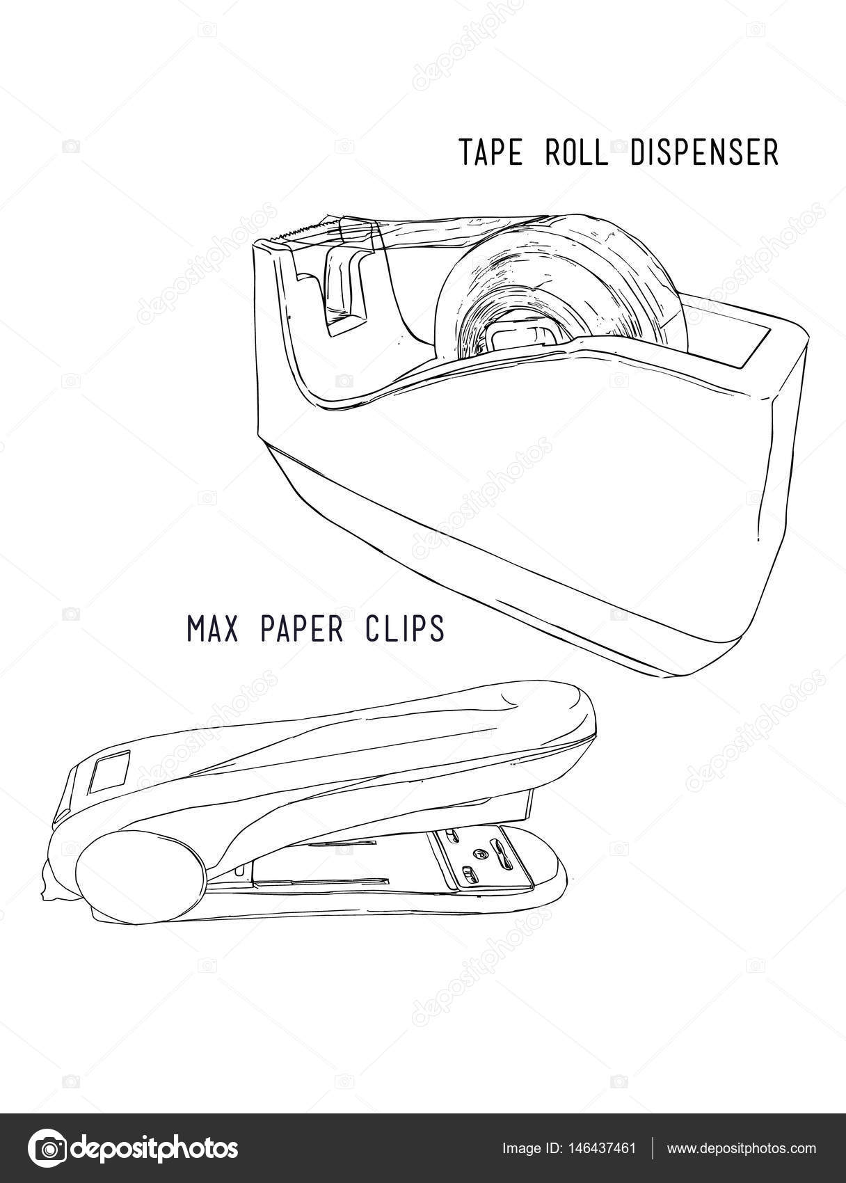tape dispenser sketch
